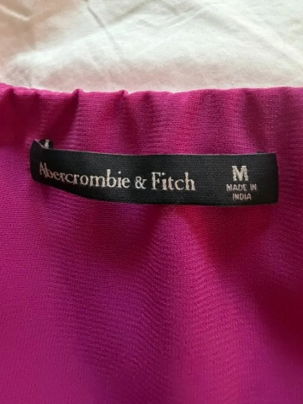 Abercrombie & Fitch Fuscia Mermaid Gown Size M